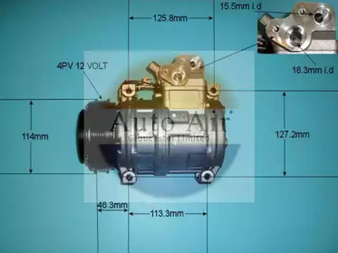 Компрессор (AUTO AIR GLOUCESTER: 14-7883)