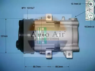 Компрессор (AUTO AIR GLOUCESTER: 14-8145P)