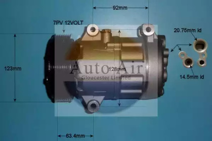 Компрессор (AUTO AIR GLOUCESTER: 14-1115P)