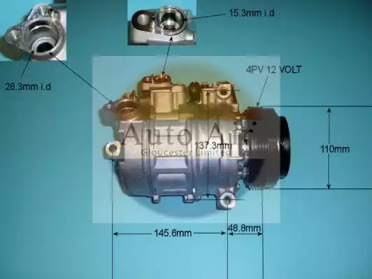 Компрессор (AUTO AIR GLOUCESTER: 14-6466)