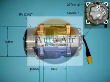 Компрессор (AUTO AIR GLOUCESTER: 14-1259)