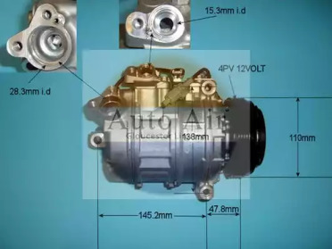 Компрессор (AUTO AIR GLOUCESTER: 14-9152)