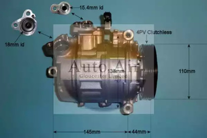 Компрессор (AUTO AIR GLOUCESTER: 14-0037)