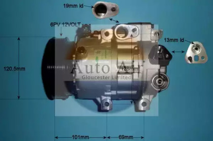 Компрессор (AUTO AIR GLOUCESTER: 14-1513)