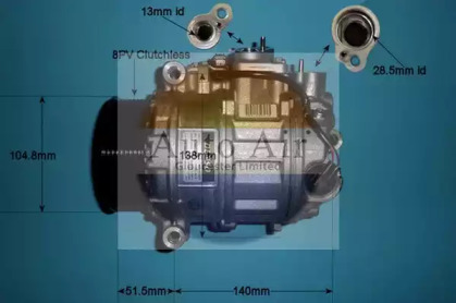 Компрессор (AUTO AIR GLOUCESTER: 14-0306)