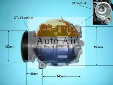 Компрессор (AUTO AIR GLOUCESTER: 14-9649R)