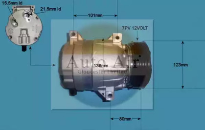 Компрессор (AUTO AIR GLOUCESTER: 14-1117)