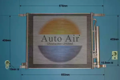 Конденсатор (AUTO AIR GLOUCESTER: 16-1364)