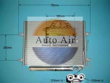 Конденсатор (AUTO AIR GLOUCESTER: 16-5013A)