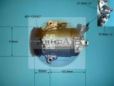 Компрессор (AUTO AIR GLOUCESTER: 14-9154)