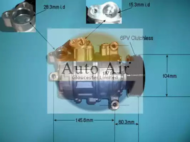 Компрессор (AUTO AIR GLOUCESTER: 14-9657)