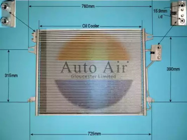 Конденсатор (AUTO AIR GLOUCESTER: 16-1368)