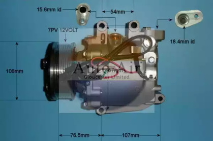 Компрессор (AUTO AIR GLOUCESTER: 14-4992P)