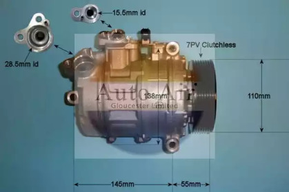 Компрессор (AUTO AIR GLOUCESTER: 14-0038)