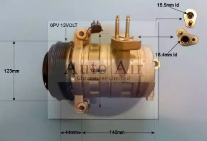 Компрессор (AUTO AIR GLOUCESTER: 14-9746)