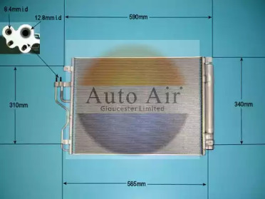 Конденсатор (AUTO AIR GLOUCESTER: 16-9804)