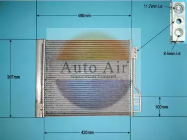 Конденсатор (AUTO AIR GLOUCESTER: 16-9807)