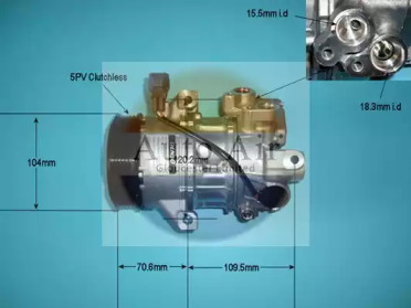 Компрессор (AUTO AIR GLOUCESTER: 14-7004)