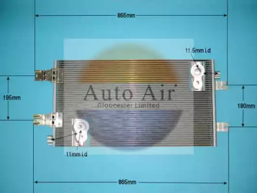 Конденсатор (AUTO AIR GLOUCESTER: 16-1383)