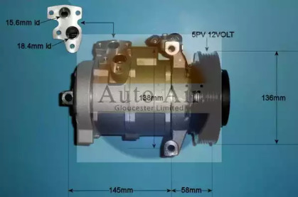 Компрессор (AUTO AIR GLOUCESTER: 14-0183P)