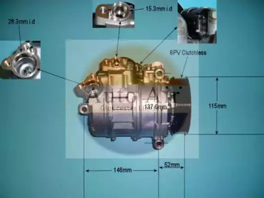 Компрессор (AUTO AIR GLOUCESTER: 14-0034)