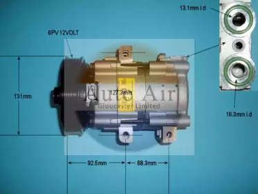 Компрессор (AUTO AIR GLOUCESTER: 14-9663)