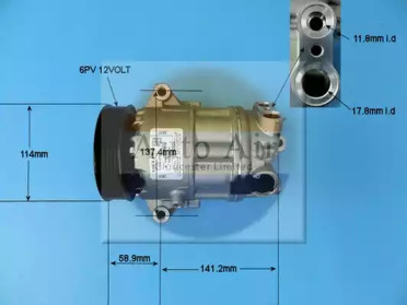 Компрессор (AUTO AIR GLOUCESTER: 14-1468)