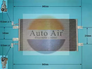 Конденсатор (AUTO AIR GLOUCESTER: 16-1382)