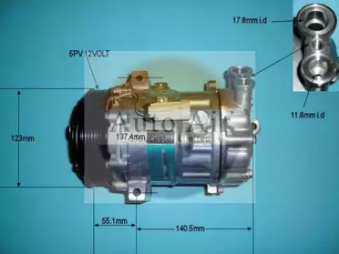 Компрессор (AUTO AIR GLOUCESTER: 14-1269)