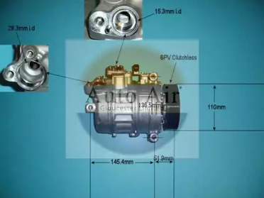 Компрессор (AUTO AIR GLOUCESTER: 14-9752)