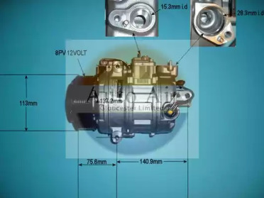 Компрессор (AUTO AIR GLOUCESTER: 14-9754)