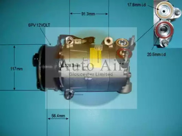 Компрессор (AUTO AIR GLOUCESTER: 14-9757)