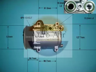 Компрессор (AUTO AIR GLOUCESTER: 14-9758)