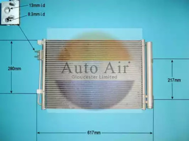 Конденсатор (AUTO AIR GLOUCESTER: 16-9634)