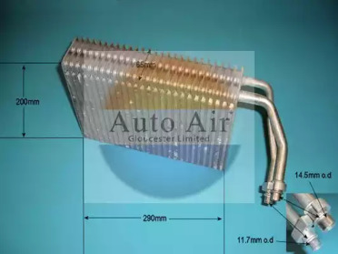 Испаритель (AUTO AIR GLOUCESTER: 21-0018)