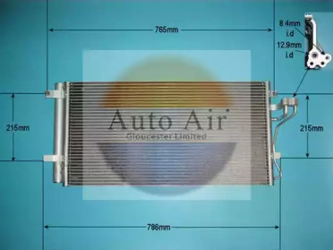 Конденсатор (AUTO AIR GLOUCESTER: 16-1387)