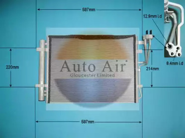 Конденсатор (AUTO AIR GLOUCESTER: 16-1423)