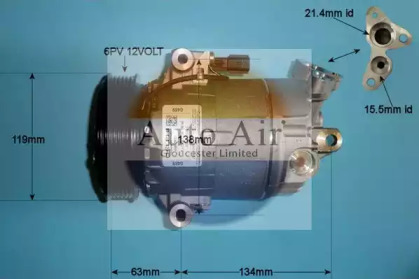 Компрессор (AUTO AIR GLOUCESTER: 14-1045)