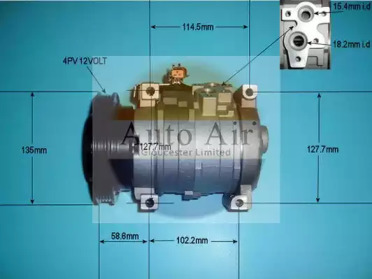 Компрессор (AUTO AIR GLOUCESTER: 14-7499P)