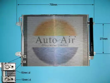 Конденсатор (AUTO AIR GLOUCESTER: 16-1391A)