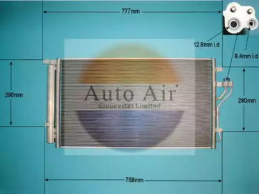 Конденсатор (AUTO AIR GLOUCESTER: 16-1425)