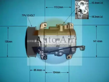 Компрессор (AUTO AIR GLOUCESTER: 14-6213P)