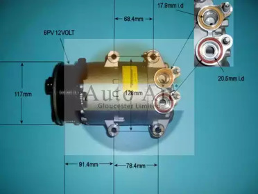 Компрессор (AUTO AIR GLOUCESTER: 14-9763)