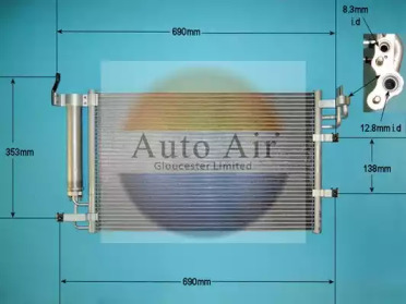 Конденсатор (AUTO AIR GLOUCESTER: 16-9970)