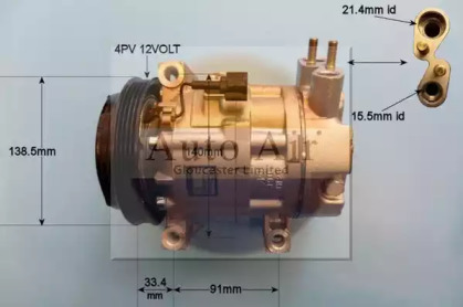 Компрессор (AUTO AIR GLOUCESTER: 14-6206)