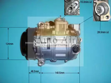 Компрессор (AUTO AIR GLOUCESTER: 14-9665)