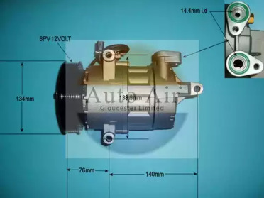 Компрессор (AUTO AIR GLOUCESTER: 14-8147P)