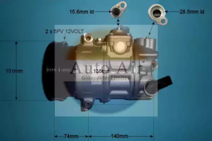 Компрессор (AUTO AIR GLOUCESTER: 14-9765P)