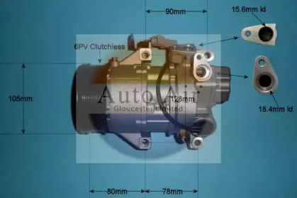 Компрессор (AUTO AIR GLOUCESTER: 14-0046P)