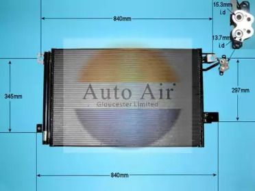 Конденсатор (AUTO AIR GLOUCESTER: 16-1393)